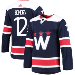 Men's Washington Capitals Peter Bondra Adidas Authentic 2020/21 Alternate Primegreen Pro Jersey - Navy