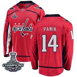 Youth Washington Capitals Richard Panik Fanatics Branded Breakaway Home 2018 Stanley Cup Champions Patch Jersey - Red