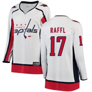 Women's Washington Capitals Michael Raffl Fanatics Branded Breakaway Away Jersey - White