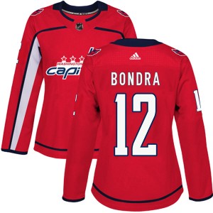 Women's Washington Capitals Peter Bondra Adidas Authentic Home Jersey - Red