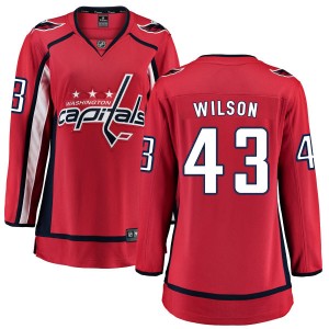 Women's Washington Capitals Tom Wilson Fanatics Branded Home Breakaway Jersey - Red