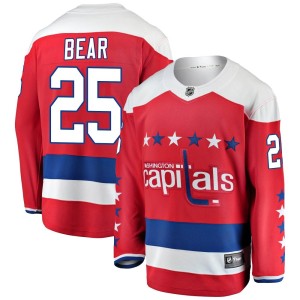 Men's Washington Capitals Ethan Bear Fanatics Branded Breakaway Alternate Jersey - Red