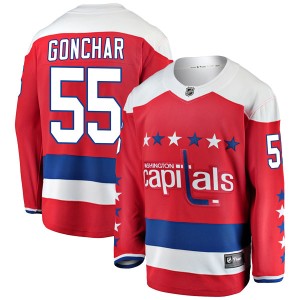 Men's Washington Capitals Sergei Gonchar Fanatics Branded Breakaway Alternate Jersey - Red