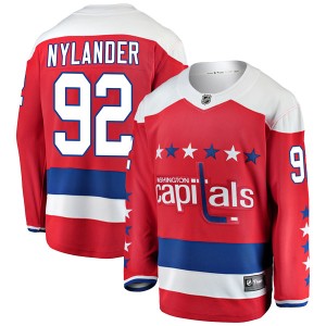 Men's Washington Capitals Michael Nylander Fanatics Branded Breakaway Alternate Jersey - Red