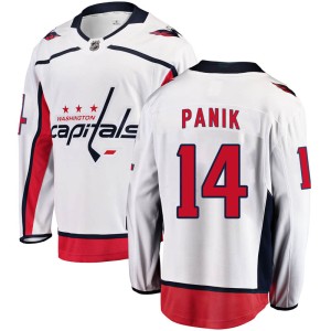 Men's Washington Capitals Richard Panik Fanatics Branded Breakaway Away Jersey - White