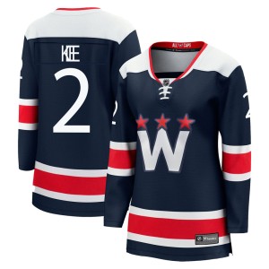 Women's Washington Capitals Ken Klee Fanatics Branded Premier zied Breakaway 2020/21 Alternate Jersey - Navy