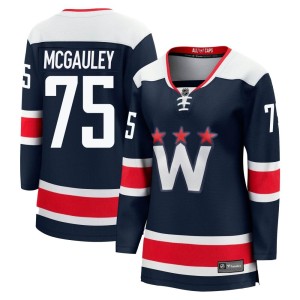 Women's Washington Capitals Tim McGauley Fanatics Branded Premier zied Breakaway 2020/21 Alternate Jersey - Navy