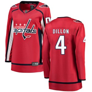 Women's Washington Capitals Brenden Dillon Fanatics Branded ized Breakaway Home Jersey - Red