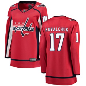 Women's Washington Capitals Ilya Kovalchuk Fanatics Branded ized Breakaway Home Jersey - Red