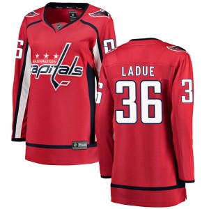Women's Washington Capitals Paul LaDue Fanatics Branded Breakaway Home Jersey - Red