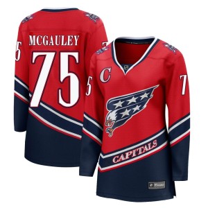 Women's Washington Capitals Tim McGauley Fanatics Branded Breakaway 2020/21 Special Edition Jersey - Red