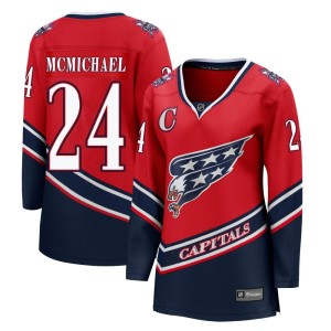 Women's Washington Capitals Connor McMichael Fanatics Branded Breakaway 2020/21 Special Edition Jersey - Red