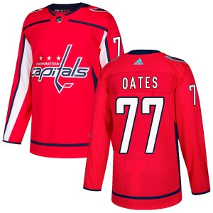 Men's Washington Capitals Adam Oates Adidas Authentic Home Jersey - Red