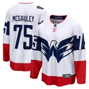 Men's Washington Capitals Tim McGauley Fanatics Branded Breakaway 2023 Stadium Series Jersey - White