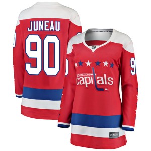 Women's Washington Capitals Joe Juneau Fanatics Branded Breakaway Alternate Jersey - Red
