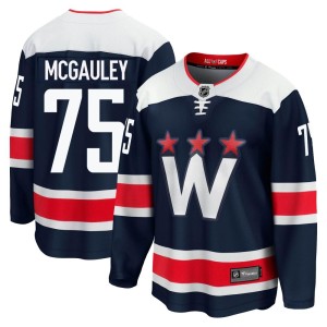 Men's Washington Capitals Tim McGauley Fanatics Branded Premier zied Breakaway 2020/21 Alternate Jersey - Navy