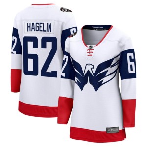 Women's Washington Capitals Carl Hagelin Fanatics Branded Breakaway 2023 Stadium Series Jersey - White