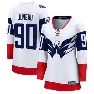 Women's Washington Capitals Joe Juneau Fanatics Branded Breakaway 2023 Stadium Series Jersey - White