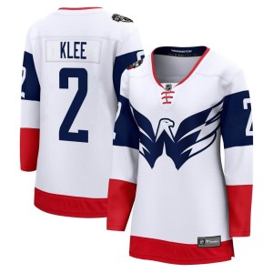 Women's Washington Capitals Ken Klee Fanatics Branded Breakaway 2023 Stadium Series Jersey - White