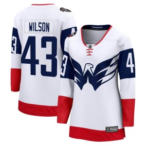 Women's Washington Capitals Tom Wilson Fanatics Branded Breakaway 2023 Stadium Series Jersey - White