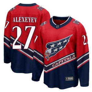 Men's Washington Capitals Alexander Alexeyev Fanatics Branded Breakaway 2020/21 Special Edition Jersey - Red