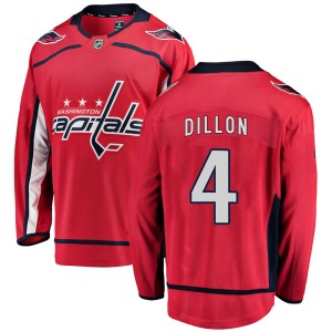 Men's Washington Capitals Brenden Dillon Fanatics Branded ized Breakaway Home Jersey - Red