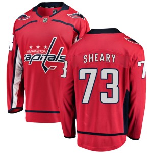 Men's Washington Capitals Conor Sheary Fanatics Branded Breakaway Home Jersey - Red