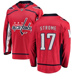 Men's Washington Capitals Dylan Strome Fanatics Branded Breakaway Home Jersey - Red