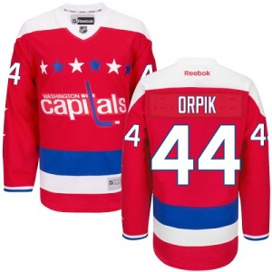 Men's Washington Capitals Brooks Orpik Reebok Authentic Third Jersey - Red