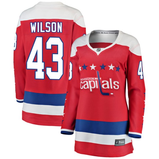Women's Washington Capitals Tom Wilson Fanatics Branded Breakaway Alternate Jersey - Red